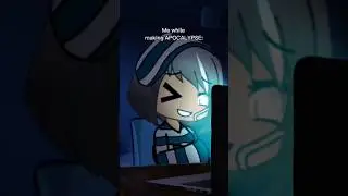 Me making apocalypse 😭 #gacha #gl2 #zombie #apocalypse #deathnote #gachazombie #gacahseries #viral