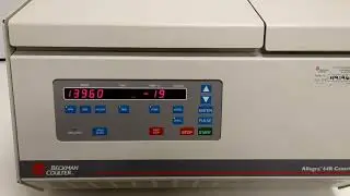 Beckman Allegra 64R Spin-up