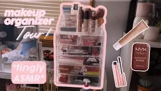 ASMR 🪞 makeup vanity tour! (tingly whispers) 