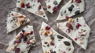 Festive White Chocolate Bark | Hill Street Recipe