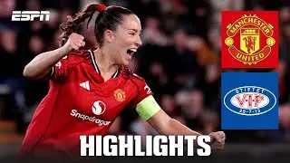 Le Tissier penalty seals win for Man United vs. Valerenga | UEFA Women's Champions League Highlights