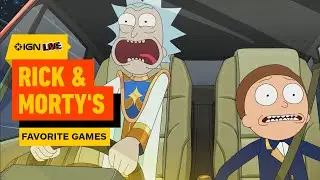 Rick and Morty Reveal Their Favorite Video Games | IGN Live 2025