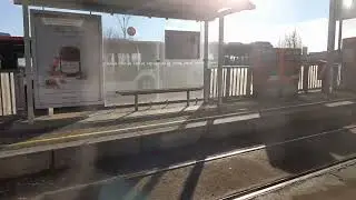Stra&szlig;enbahn Linz um kurz vor 11:30 am 07.01.2023