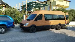 Sprinter karavan yapım başlangıcı, Bakım,kaplamalı boya ve s&ouml;k&uuml;m ile başladık.DIY sprinter campervan