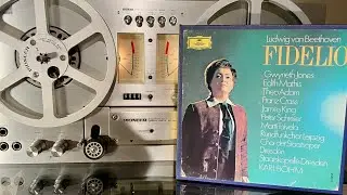 Beethoven: Fidelio - Bohm - Gwyneth Jones SIDE B REEL 1/2 Reel to Reel