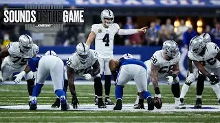 Raiders' Week 17 Victory vs. Indianapolis Colts | Sounds of the Game | Raiders | NFL