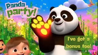 Panda Party Song for Kids! | Fun Facts & Dance | Sing Along & Learn with Cute Pandas!