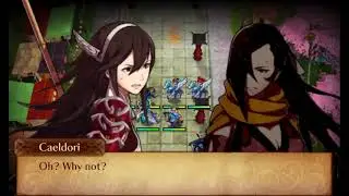 Fire Emblem Fates - Caeldori & Kagero conversation - Hoshidan Festival of Bonds DLC
