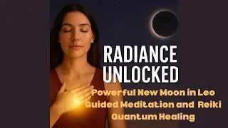Powerful New Moon in Leo Guided Meditation and Reiki Quantum Healing Activation