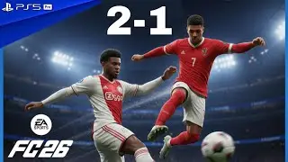 Ajax vs Benfica | UEFA full match gameplay | EA FC 26 | 