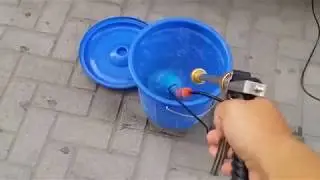 DIY 12V high pressure portable car wash water gun washer pump