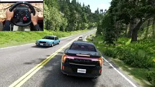 Bastion Luxe BeamNG.drive | Realistic Driving & Ultra Realistic Crashes | Steringwheel Gameplay