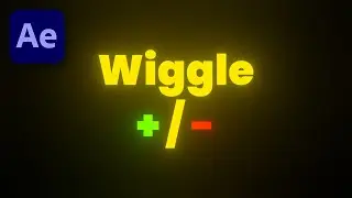 How to Animate Wiggle Expression - After Effects Tutorial