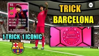 TRICK TO GET MARADONA IN ICONIC MOMENT BARCELONA | PES 2021 MOBILE