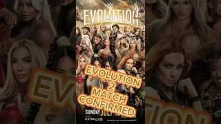 Evolution 2 Confirmed Matches #wwe #explore #subscribe