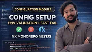Enterprise-Grade Config Setup | Env Validation + Fast Failure (Nx + NestJS) | E-Commerce Series Ep.3