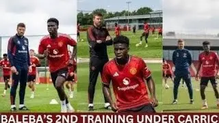 MANCHESTER UNITED&rsquo;S NEXT MIDFIELD KING CARLOS BALEBA BREAKS THROUGH! FIRST TRAINING AT CARRINGTON!