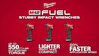 M12 Stubby Impact Gen II  2562-20, 2562-21, 2562-22, 2563-20, 2563P-20, 2563-22