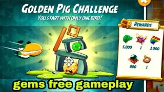 Angry birds 2 the golden pig challenge with hal 22 nov 2025 gems free#ab2 golden pig challenge today