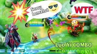 Luo Yi Gameplay | Funny Moments / Trolling with Luo Yi | Luo n John Combo | Mobile Legends Bang bang