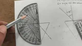 Experiment -minimum deviation using prism #cbseclass12 #physicspractical #class12physics 