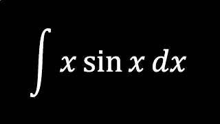Integral of xsinx | HV math Academy