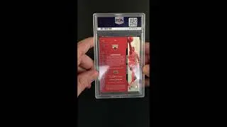 1999 Upper Deck Ionix Authentics Michael Jordan AUTO DNA 10 /23 #MJ PSA 9 MINT