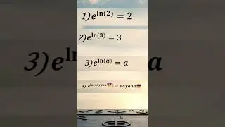 How to Get Rid of Natural Log in Math Problems😎#maths #combinedmaths  #quiz #puzzle