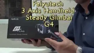 FY-G4 3-Axis Handheld Gimbal Unbox Introduction