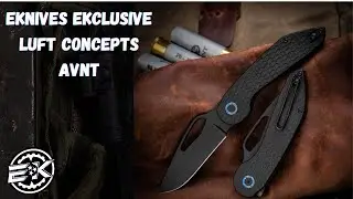 EKnives EKclusive LUFT Concepts AVNT PVD Dark Timascus