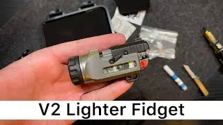 Unboxing the lighter fidget that shoots fire 🔥 This is the V2 Lighter by Ruisha.