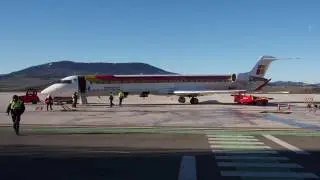2017/01/17 Iberia 8533 Announcement: Pamplona - Madrid
