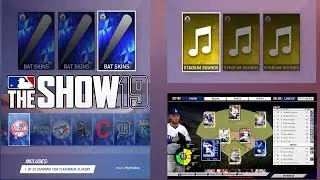 BAT SKINS, STADIUM SOUNDS, MULTIPLE LINEUPS!! MLB The Show 19 Features