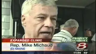 Michaud Attends Ribbon Cutting of New VA Clinic in Portland (8-10-11)