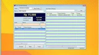 Uji Coba Aplikasi Penjualan