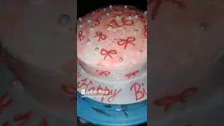 AESTHETIC CAKE DESIGN|| NEW DECORATION IDEAS #shortvideo #trendingshorts #aestheticcake