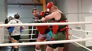 Муай Тай в БУЛАТ (РОССИЯ). Вольный бой в конце раунда