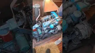 Дизельный лодочный двигатель Perkins 1977 года ⛽️