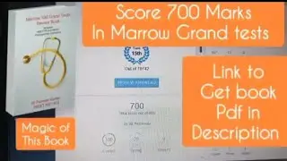 Score 700 marks in Marrow Grand tests for NEET PG and INICET