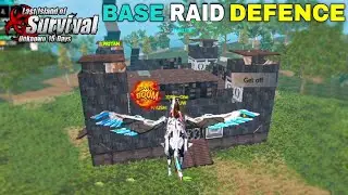 BADGE BASE RAID DEFENCE | LAST DAY RULES SURVIVAL GAMEPLAY #lios