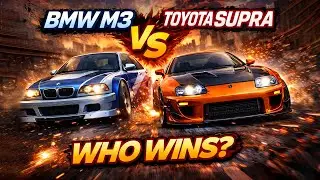 BMW M3 vs Toyota Supra A80 😱 | Ultimate Street Race | Need for Speed Most Wanted