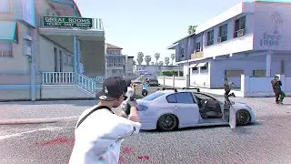 I BUMP IN TRAFFIC WITH A GLOCK BEAM IN GTA 5 RP