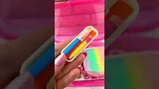 Cute Miniature School Supplies Box Opening Satisfying Video ASMR! ✏️📚✂️ #shorts #mini #asmr