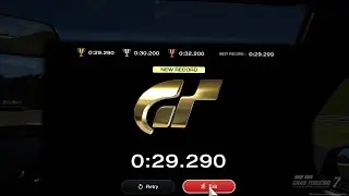 GT7 Right on the Time for Gold Master IB-4 Racing Line: Expert 1