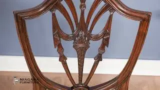 NDRSC040 Drape Carved Shield Back Side Chair