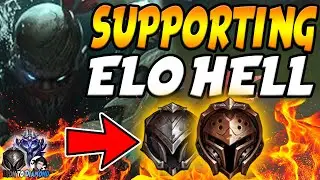 Pyke but Supporting in ELO HELL with many Ult Resets! | F&uuml;r Dobby Adventures | Iron to Diamond #20