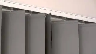 How to Fix a Stationary Blade on a Vertical Blind