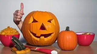 Kurze Videoanleitung: So wird ein Halloween-K&uuml;rbis geschnitzt