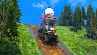 Overloaded trucks - the most dangerous roads
