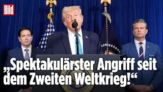 TRUMP ZUM US-ANGRIFF AUF VENEZUELA: &bdquo;&Uuml;berw&auml;ltigende Streitmacht, die ihresgleichen sucht&ldquo;